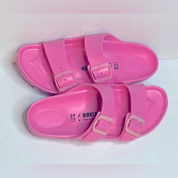 Birkenstock Women's Bright Pink Sandals size 39 us 8 - Picture 4 of 11